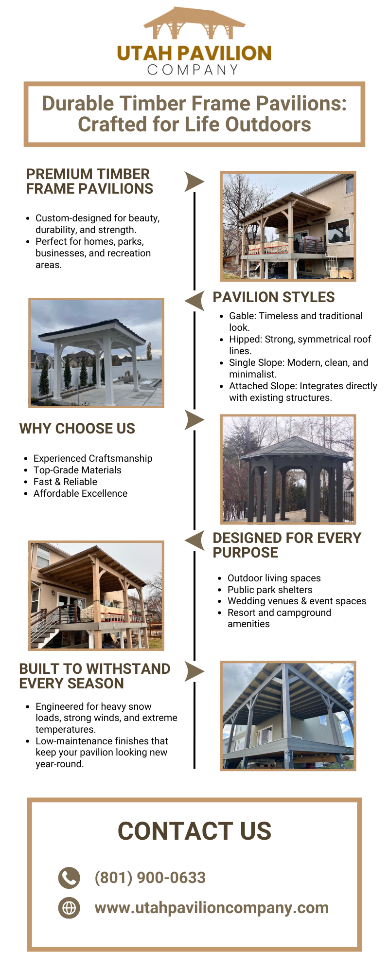 Timber Frame Pavilion Utah