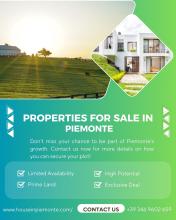 Properties for Sale in Piemonte