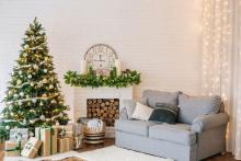 Decor delivery service, shop holiday & seasonal decor, christmas gift box decorations