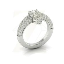 Pear Cut Ring