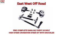 Chevy 10 Bolt Crossover Steering Kit - USA Made, Bolt-On High Steer Upgrade | EWO