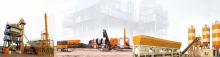 asphalt batch mix plant, drum mix plant, concrete batching plant