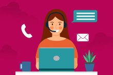 Customer service contacts, company directory