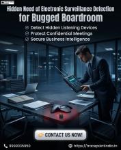 Hidden Need of Electronic Surveillance Detection for Bugged Boardroom 