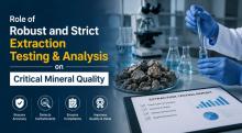 Role of Robust and Strict Extraction Testing & Analysis on Critical Mineral Quality