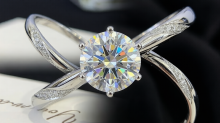 Pave Lab Grown Diamond Ring