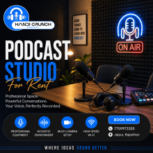 Podcast Studio for Rent