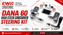Dana 60 Kingpin High Steer | Bronze Bushing Crossover Kit