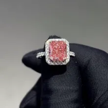 Rose Quartz Jewelry Ring