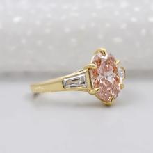 lab grown diamond ring