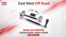 A matched driver- and passenger-side arm pair provides the raised mounting points for a Dana 60 high steer system. This guide explains what the five-hole billet arms contribute, why supporting Kingpin and linkage components matter, and when a complete package is more practical than sourcing an arm pair alone.