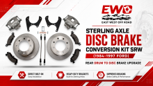 Ford Sterling Disc Brake Conversion | SRW Brake Upgrade