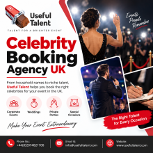 Celebrity Booking Agency UK
