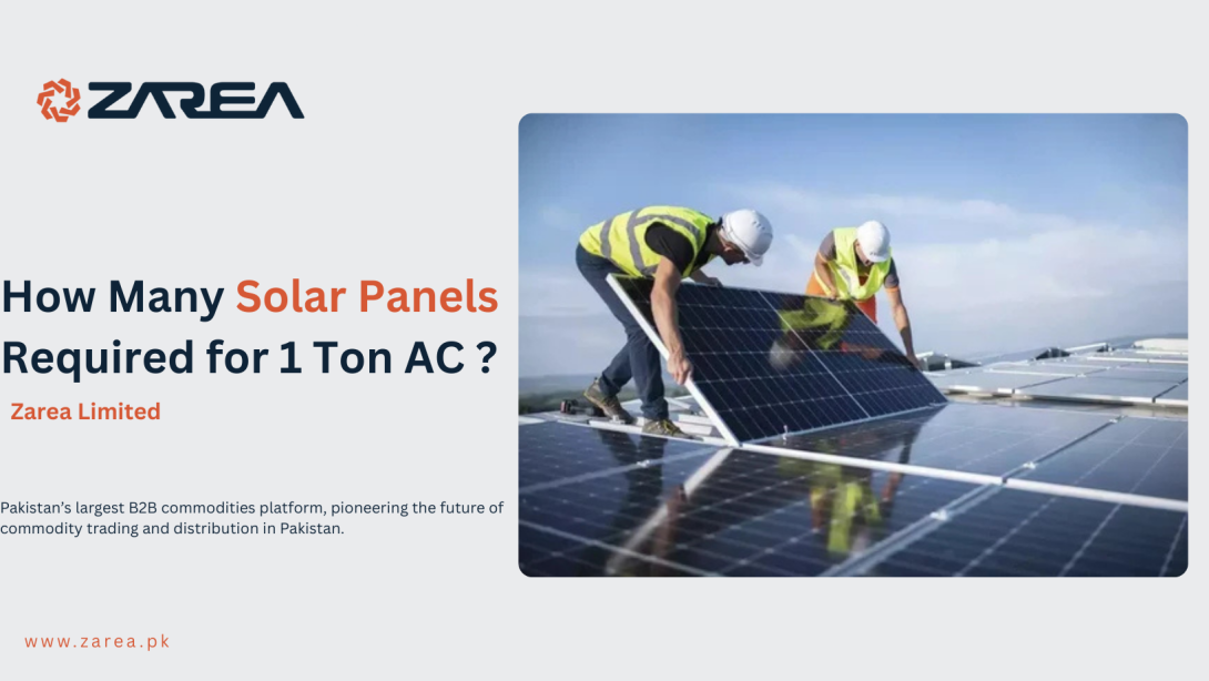 How Many Solar Panels Required for 1 Ton AC