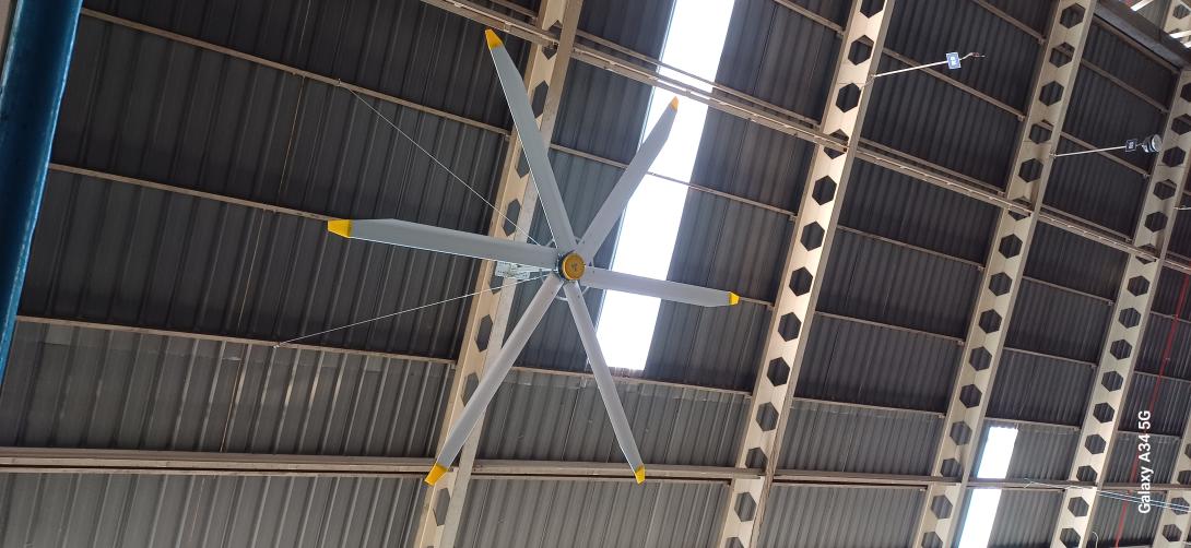 Smart Industrial Ceiling Fan