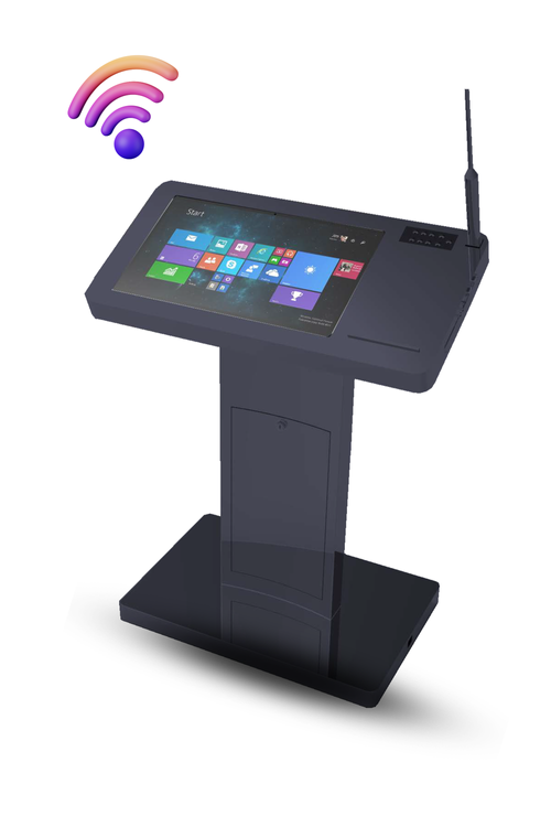 Wireless podium, Wireless digital podium, Interactive display,