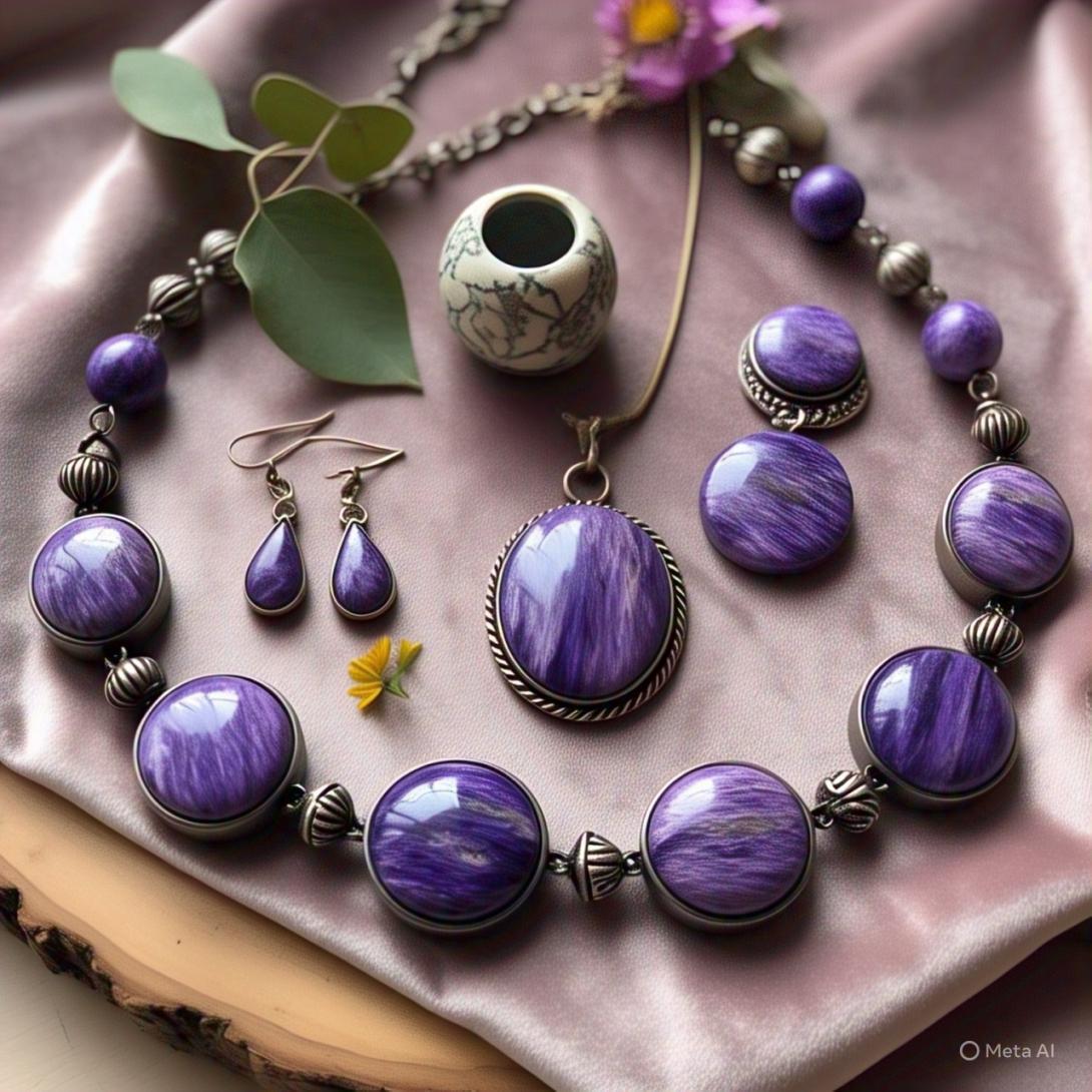 Charoite Jewelry 