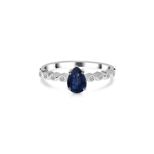 Blue Kyanite rings