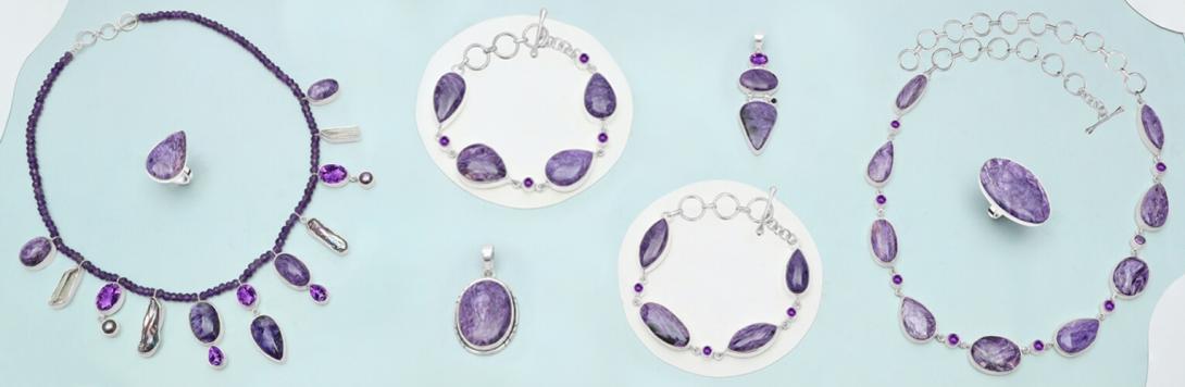 Charoite stone
