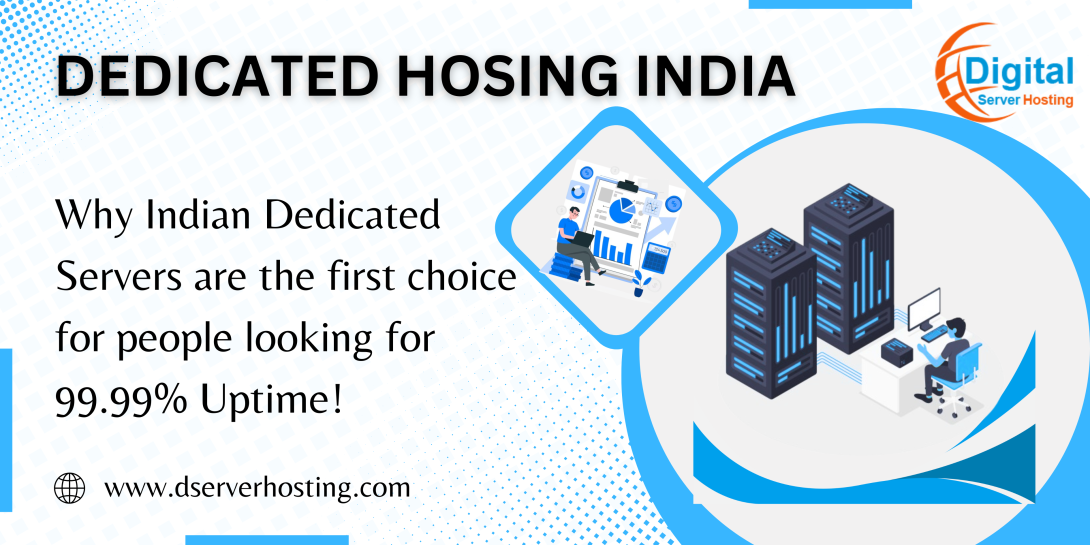 Discover why Indian dedicated servers are the best choice for 99.99% uptime. Boost speed, scalability, and security with hosting in India.