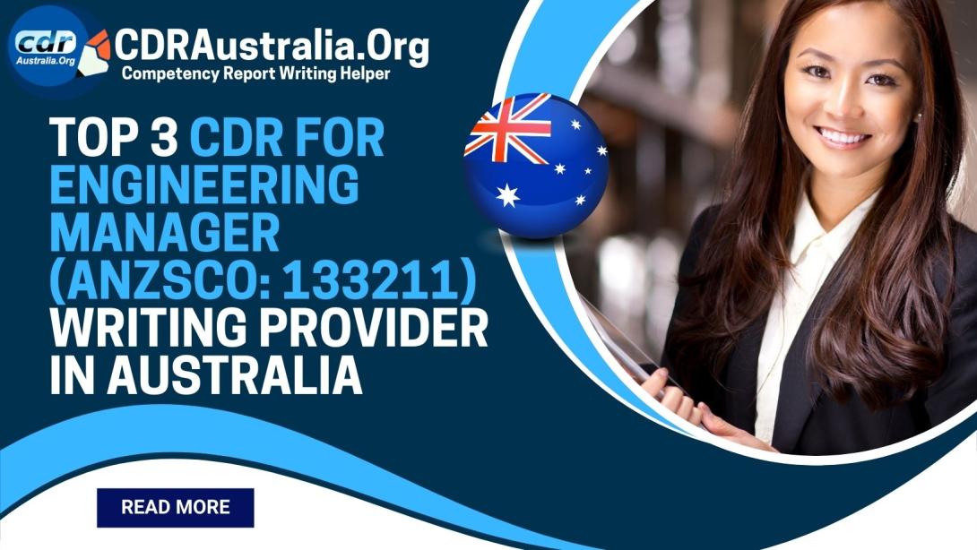 Top 3 CDR for Engineering Manager Writing Provider