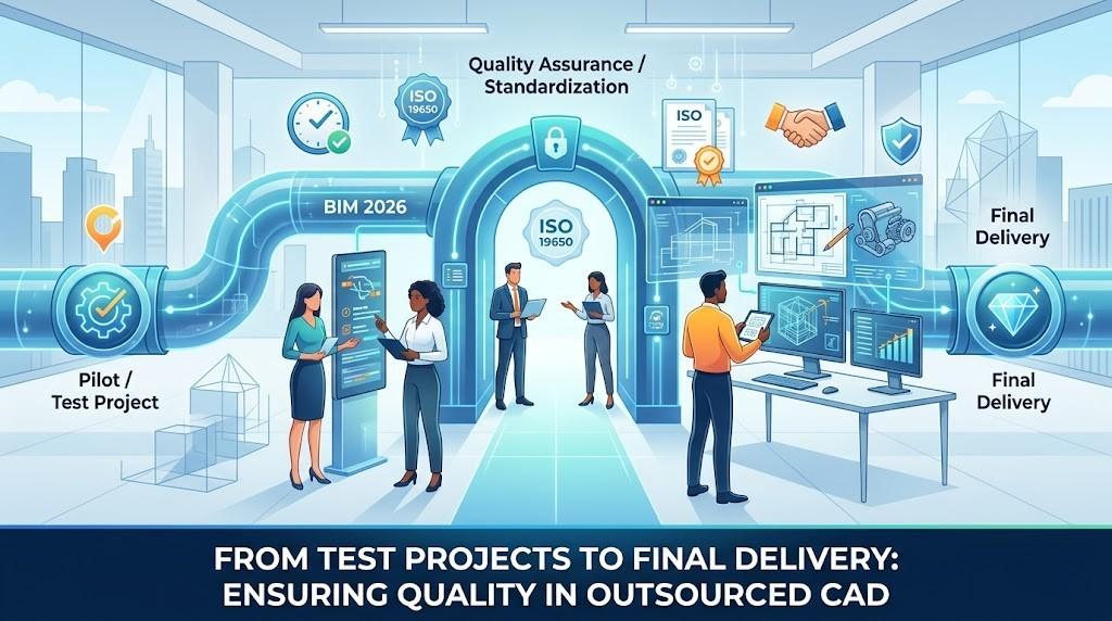 From Test Projects to Final Delivery: Ensuring Quality in Outsourced CAD