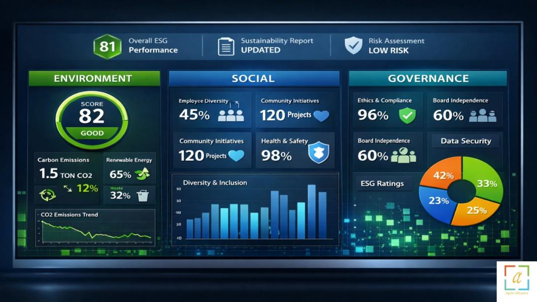 This blog explains how ESG consulting, ESG consultancy, and ESG consultants help organizations improve sustainability performance, strengthen governance, reduce risk, and achieve long term business growth.