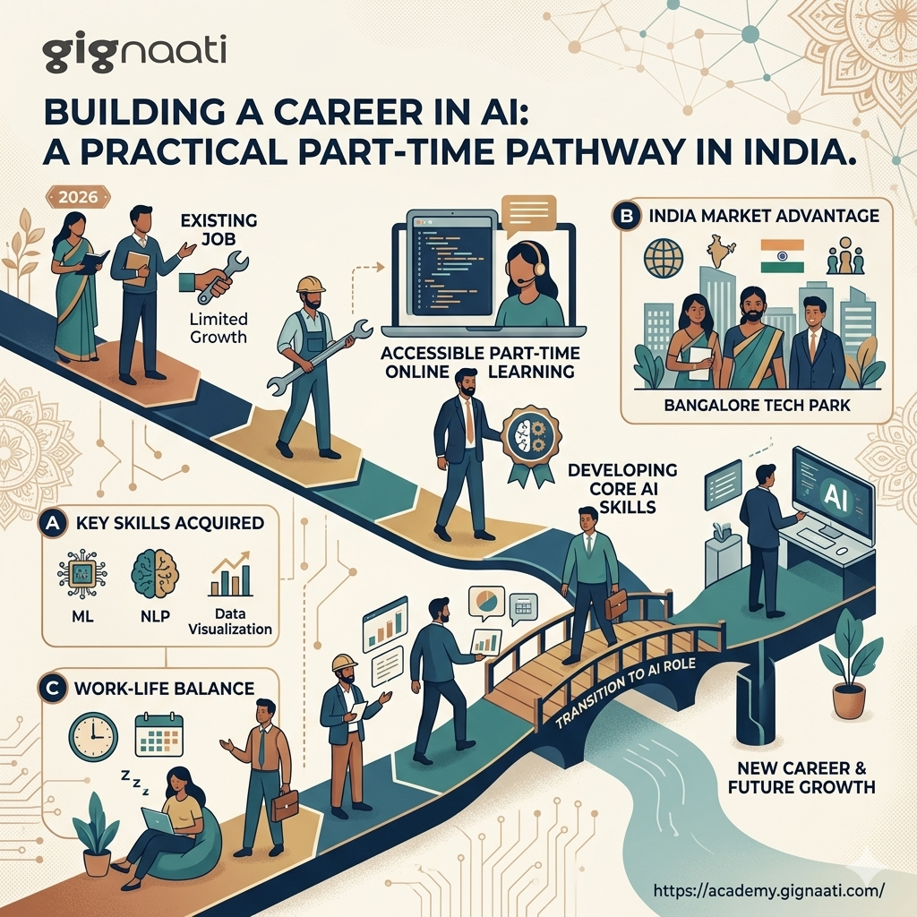 Online Ai Course India | Part Time Online Course | Academy Gignaati