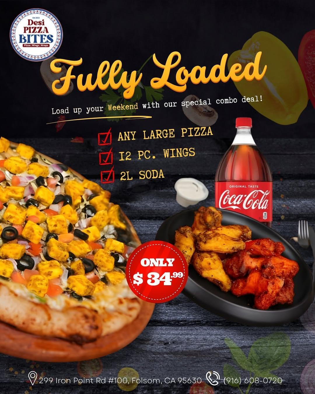  Desi Pizza Bites