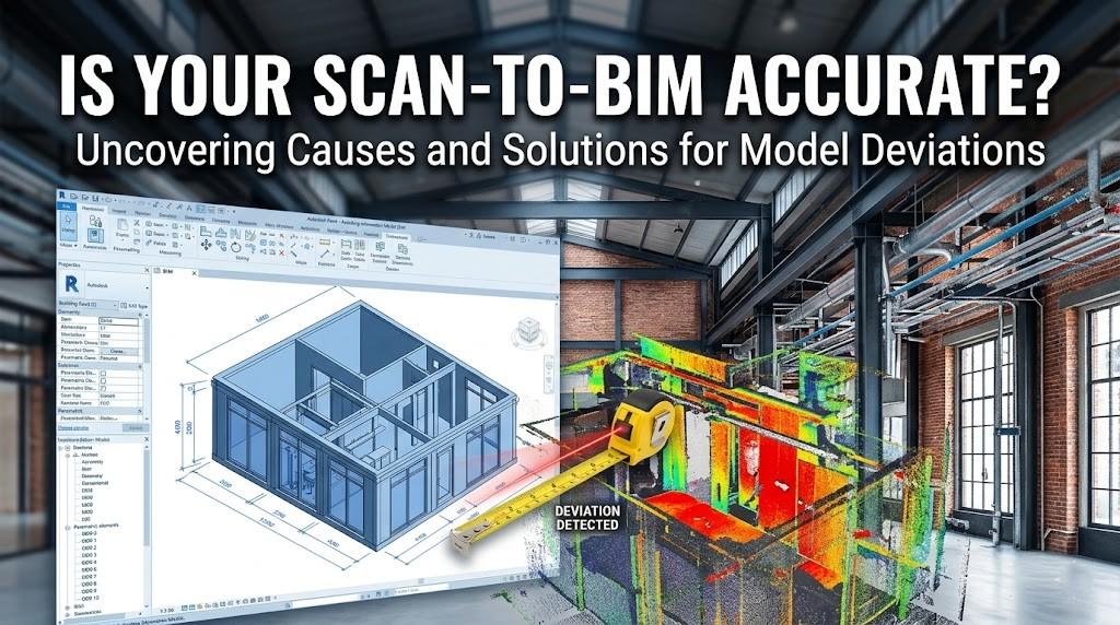 Why Your Scan-to-BIM Models Are Inaccurate (And How to Fix Them)