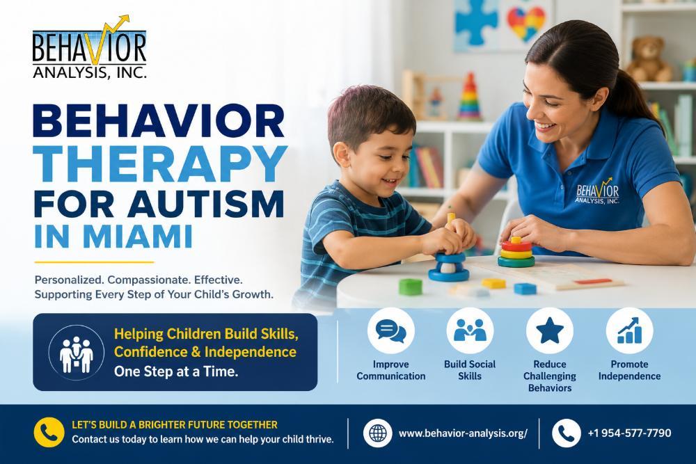Behavior Therapy for Autism in Miami