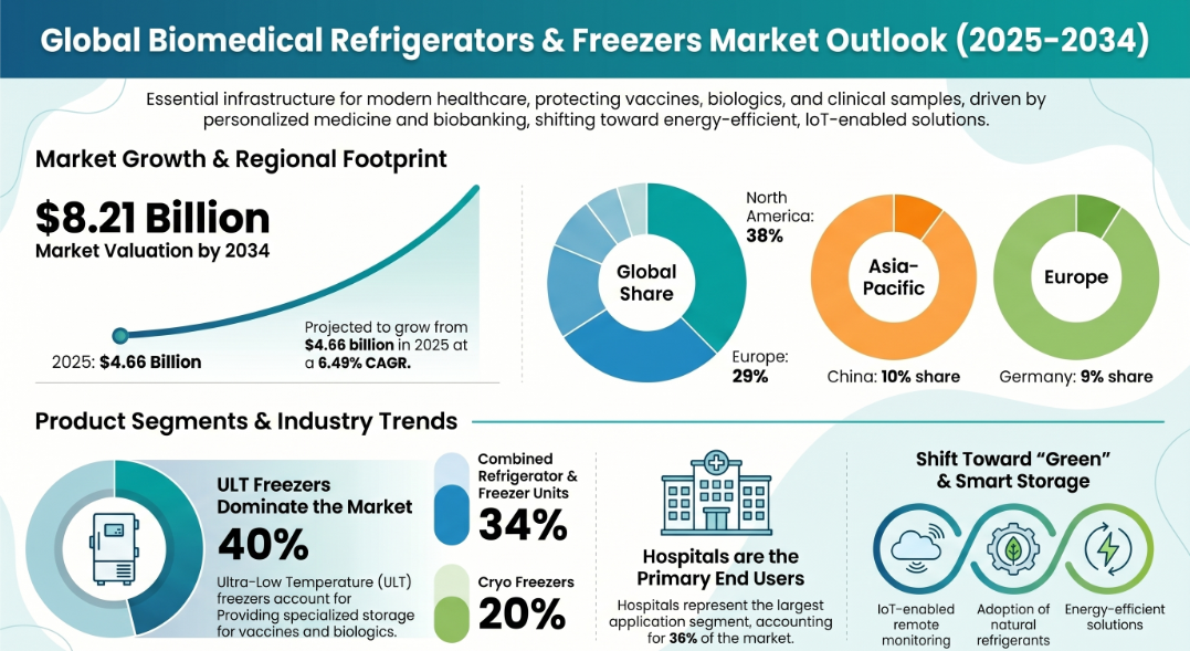 Biomedical Refrigerators and Freezers, Biomedical Refrigerators and Freezers Industry, Biomedical Refrigerators and Freezers Market, Biomedical Refrigerators and Freezers Market Size, Biomedical Refrigerators and Freezers Market Share, Biomedical Refrigerators and Freezers Market Trends, Biomedical Refrigerators and Freezers Market Growth, Biomedical Refrigerators and Freezers Market Demand