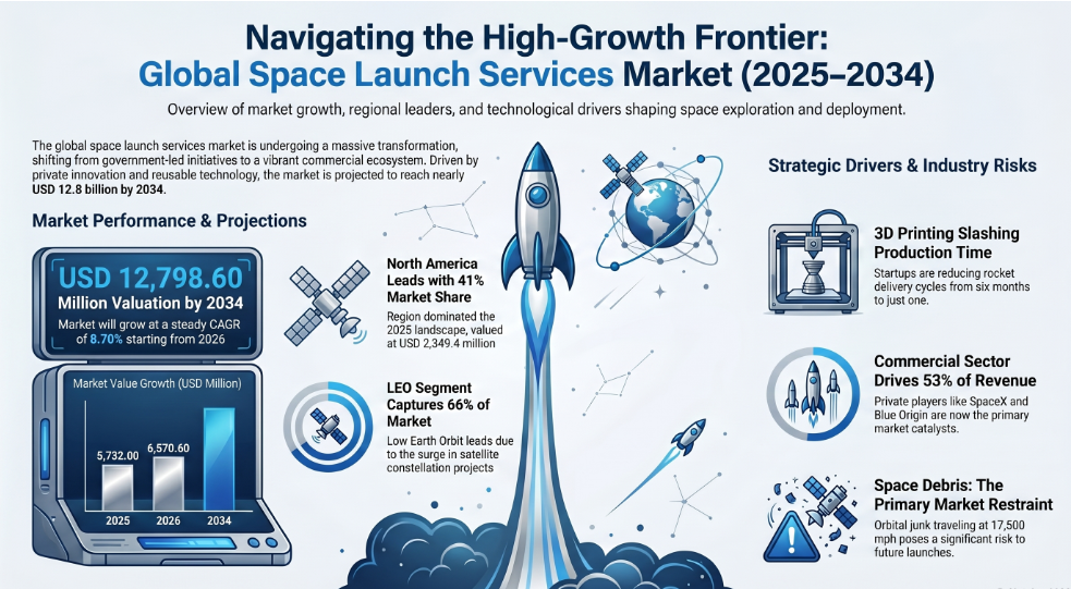 Space Launch Services, Space Launch Services Industry, Space Launch Services Market, Space Launch Services Market Size, Space Launch Services Market Share, Space Launch Services Market Trends, Space Launch Services Market Growth, Space Launch Services Market Demand