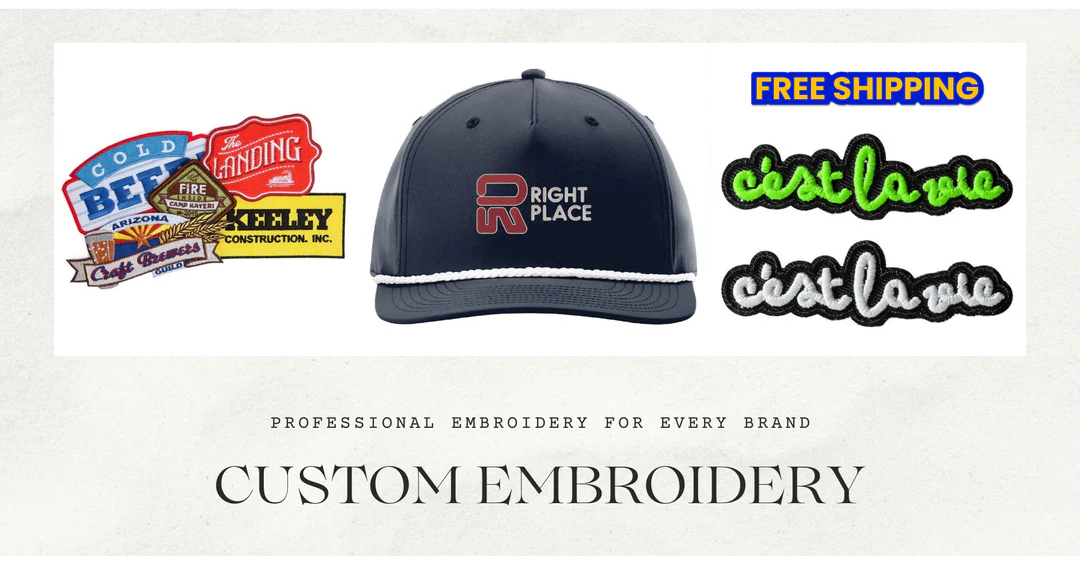 custom embroidery branding