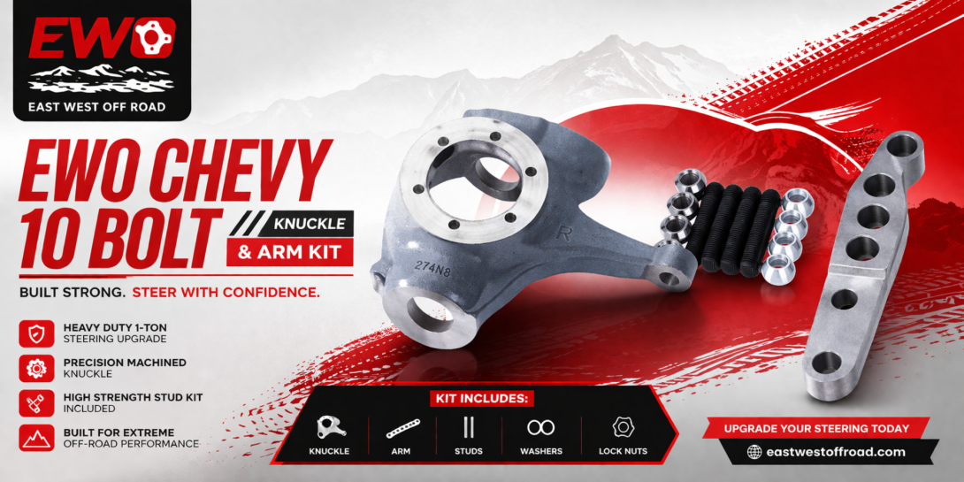 Chevy 10 Bolt Crossover Steering Kit | Fix Bump Steer