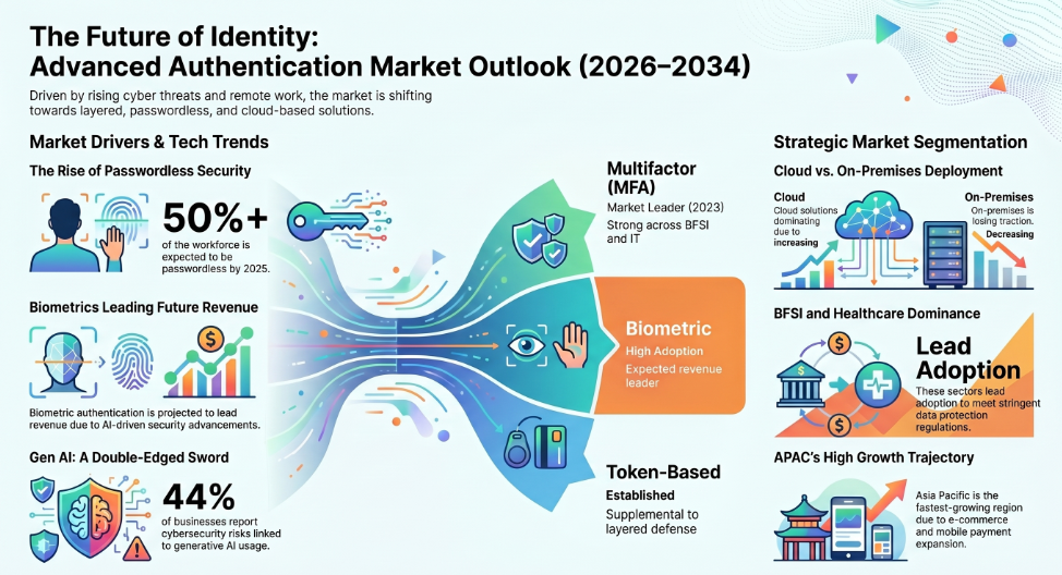 Advanced Authentication, Advanced Authentication Industry, Advanced Authentication Market, Advanced Authentication Market Size, Advanced Authentication Market Share, Advanced Authentication Market Trends, Advanced Authentication Market Growth, Advanced Authentication Market Demand
