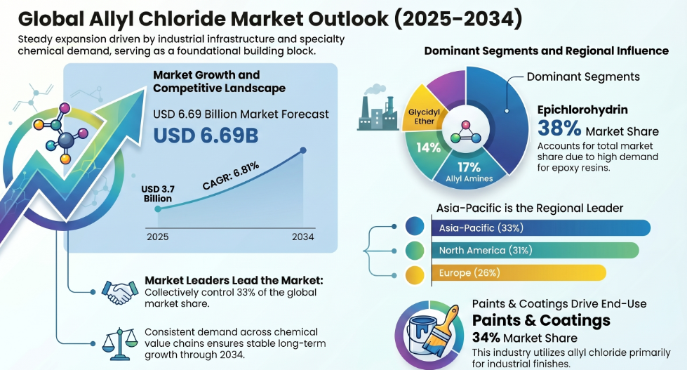 Allyl Chloride, Allyl Chloride Industry, Allyl Chloride Market, Allyl Chloride Market Size, Allyl Chloride Market Share, Allyl Chloride Market Trends, Allyl Chloride Market Growth, Allyl Chloride Market Demand