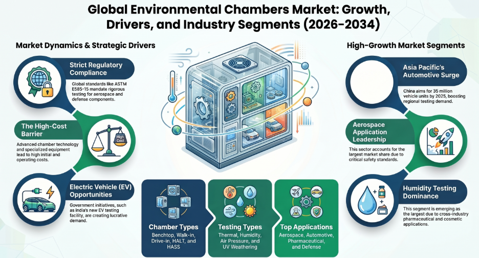 Environmental Chambers, Environmental Chambers Industry, Environmental Chambers Market, Environmental Chambers Market Size, Environmental Chambers Market Share, Environmental Chambers Market Trends, Environmental Chambers Market Growth, Environmental Chambers Market Demand