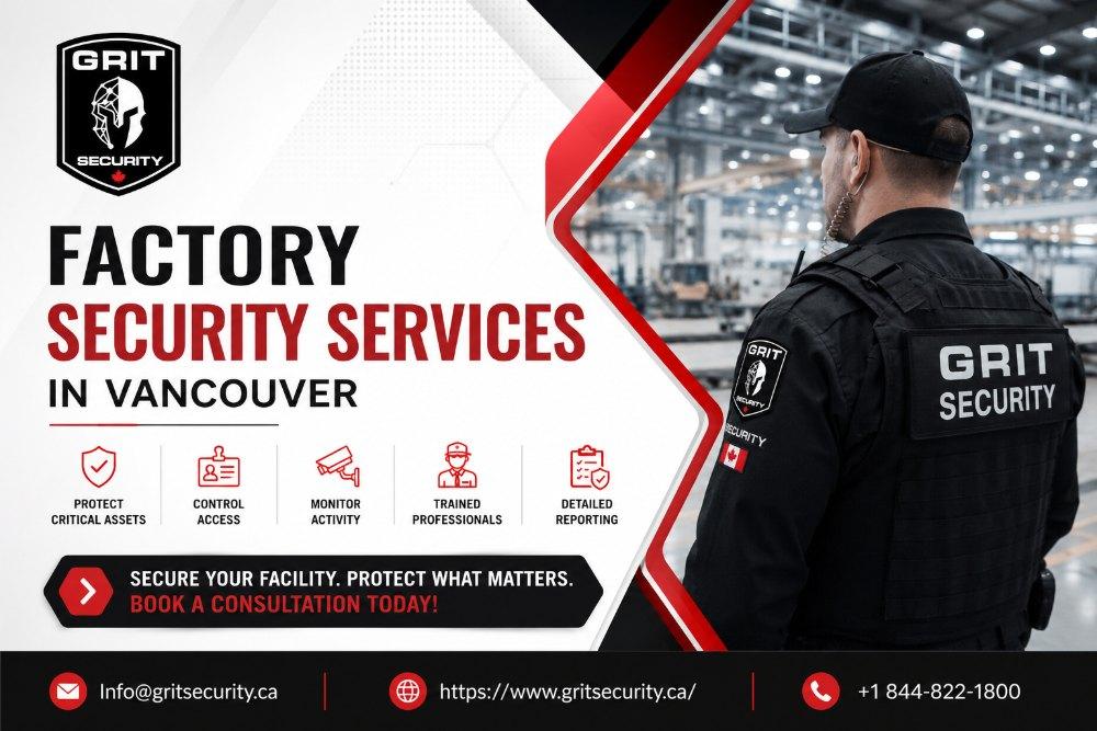 Factory Security Services in Vancouver