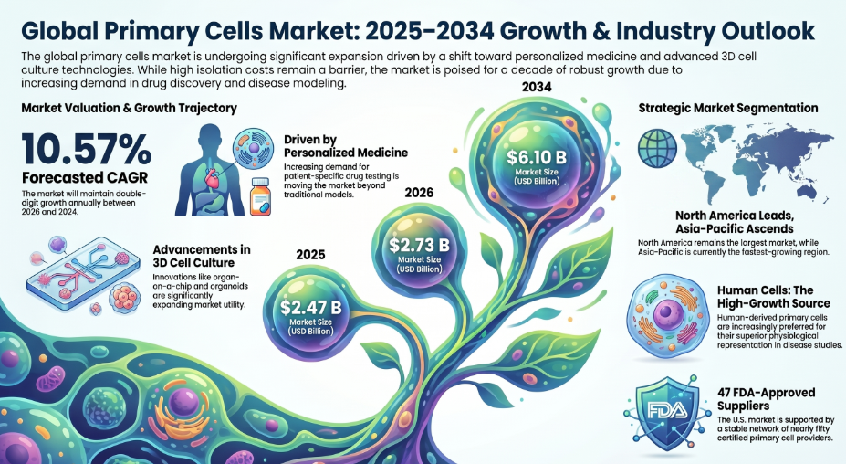 Primary Cells, Primary Cells Industry, Primary Cells Market, Primary Cells Market Size, Primary Cells Market Share, Primary Cells Market Trends, Primary Cells Market Growth, Primary Cells Market Demand