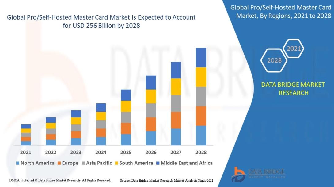 The global pro/self-hosted master card market size was valued at USD 163.04 billion in 2024 and is projected to reach USD 433.45 billion by 2032, with a CAGR of 13.00% during the forecast period of 2025 to 2032