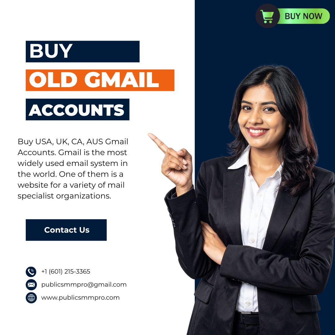Buy old Gmail accounts—PVA, bulk, or cheap