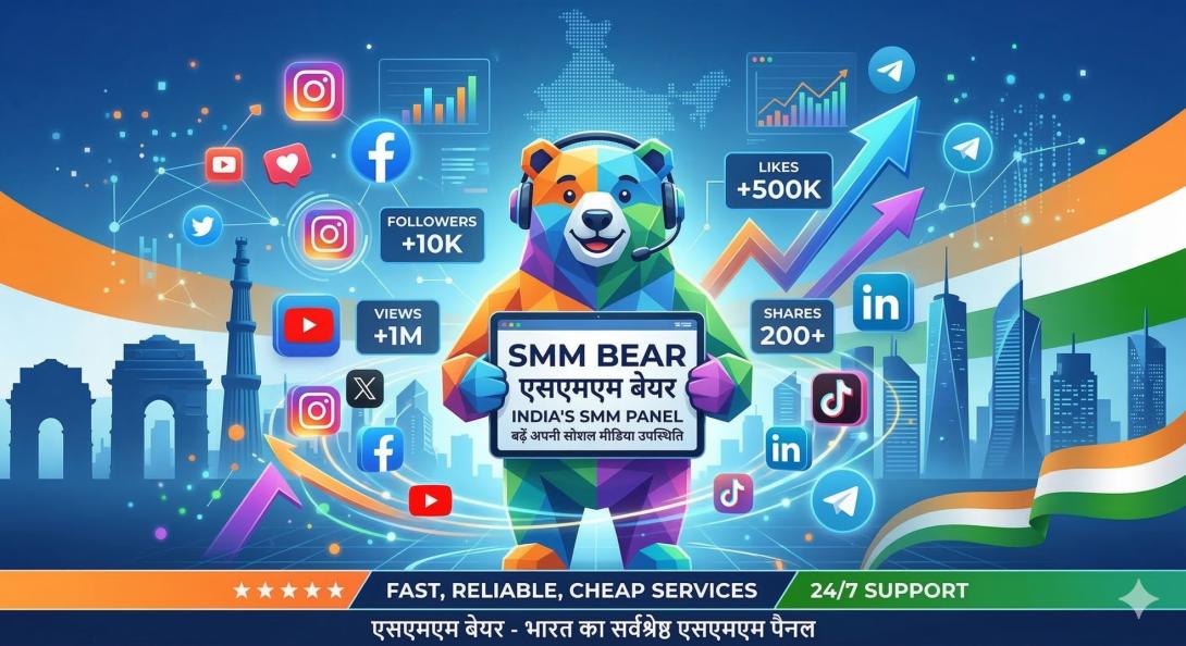 Trusted Indian SMM Panel by SMM Bear