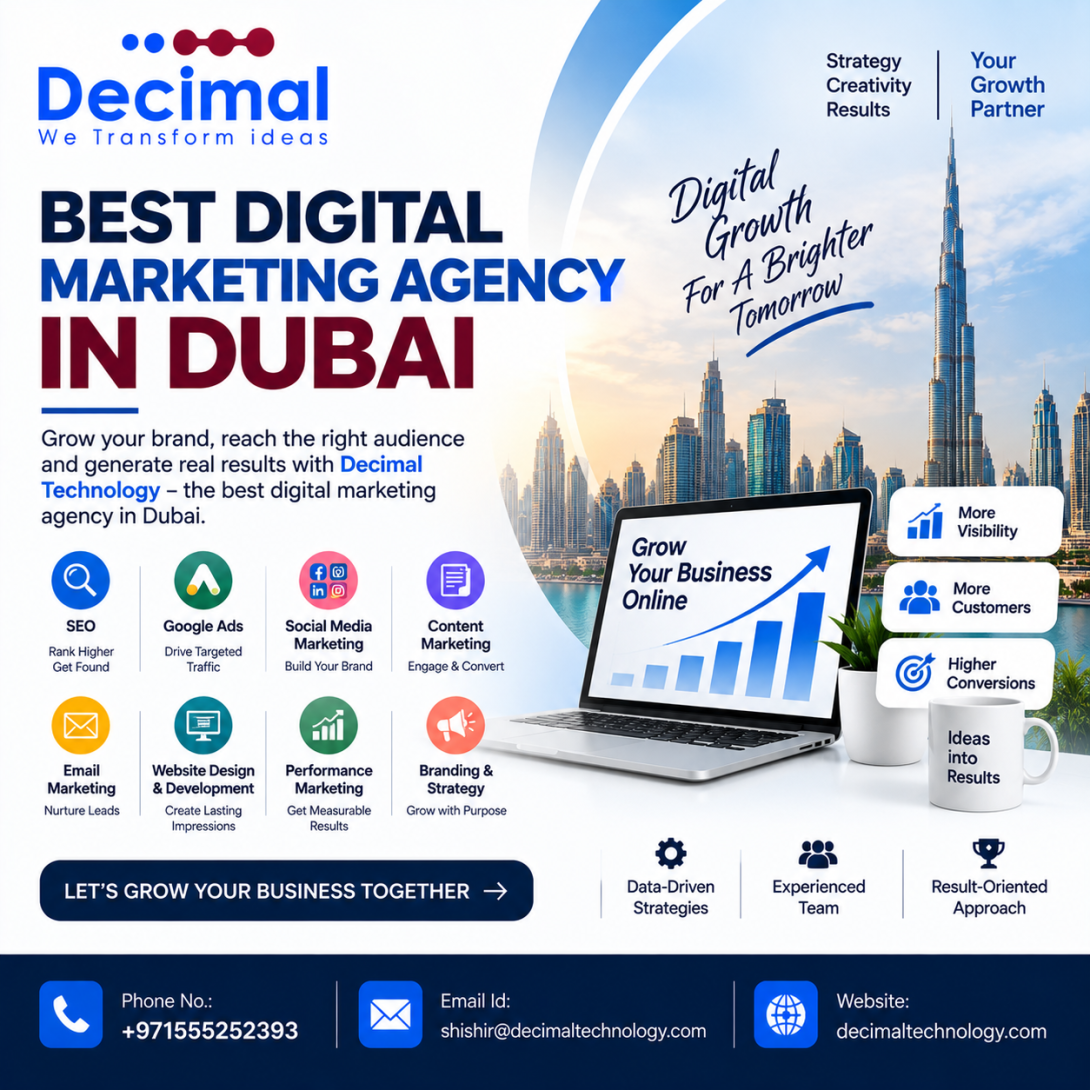 Best Digital Marketing Agency in Dubai 