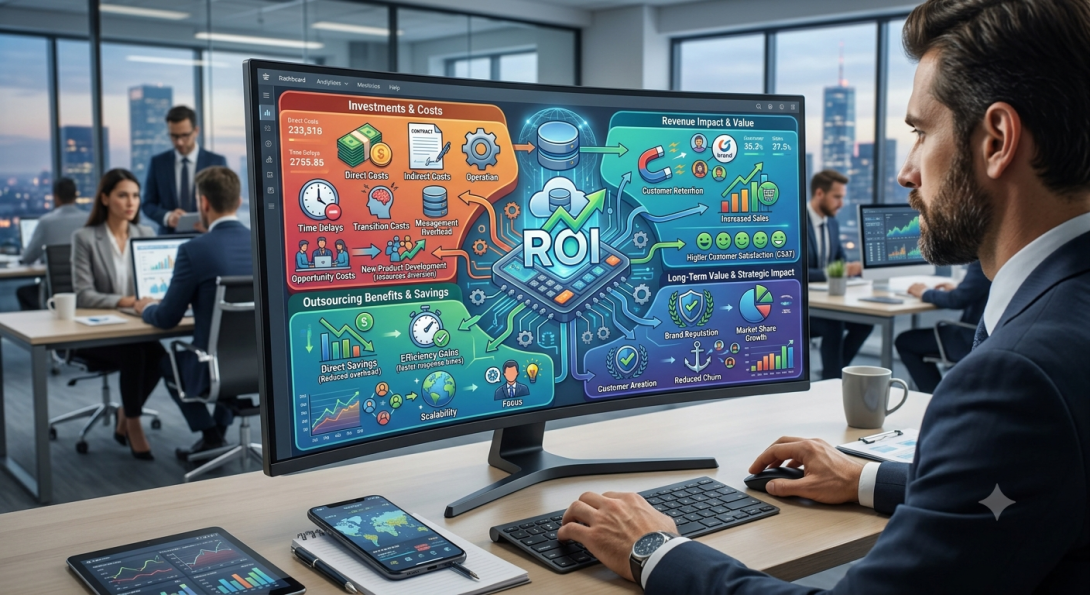 ROI of outsourced technical support in 2026