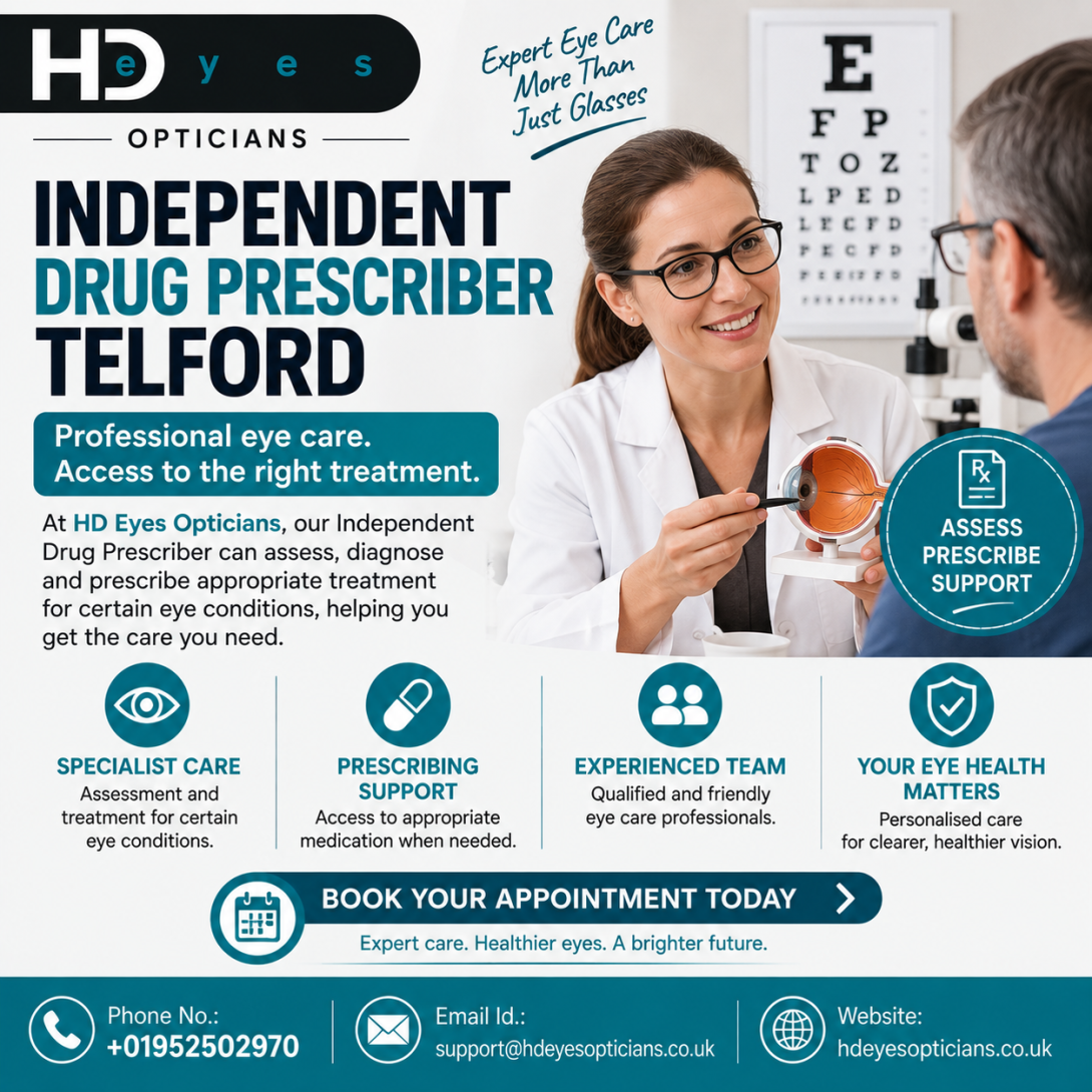 Independent drug prescriber Telford