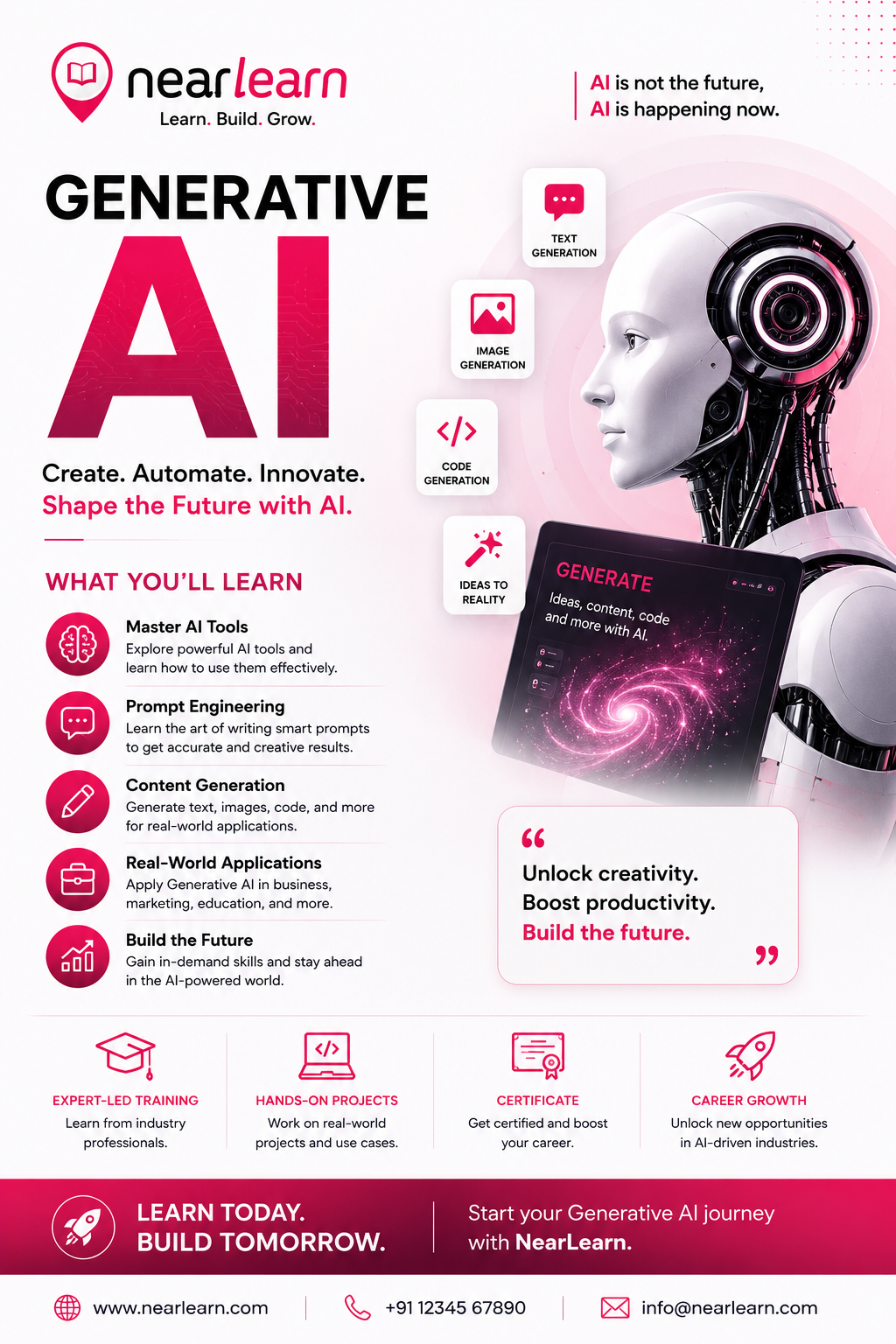 Generative AI, Tableau and Blockchain courses for future-ready technology skills